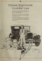 Dodge ad 1925, art by William Meade Prince