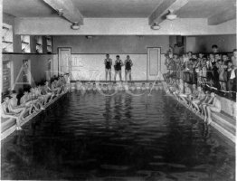 Baton Rouge, Louisiana, YMCA Swimming Class 1928