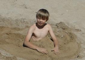 2011 - 14th album - The cute beach boy who bury himself in the sand