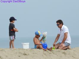 2017-141 Beach boy light blue cap