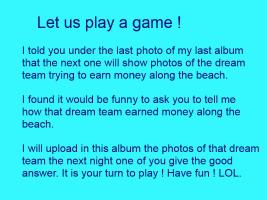 2012 - 96th album - The dream team asking for money...