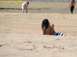 2017-111 Beach boy striped short