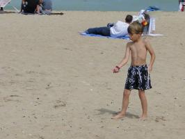 2011 - 27th album - adorable little beach player boy in short