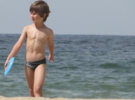 2011 - 60th album - Little beach boy who could be the king of the season, in speedo