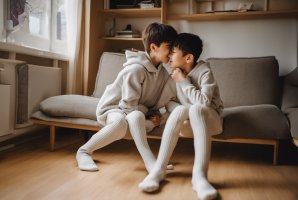 AI Boys in Tights / Pantyhose / Fashion for Boys 174