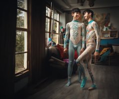 AI Boys in Tights / Pantyhose / Fashion for Boys 102