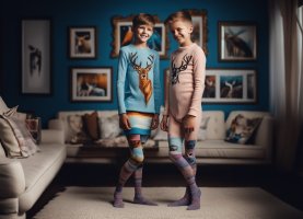 AI Boys in Tights / Pantyhose / Fashion for Boys 164