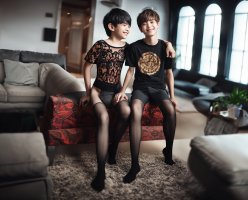 AI Boys in Tights / Pantyhose / Fashion for Boys 186
