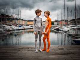AI Boys in Tights / Pantyhose / Fashion for Boys 110
