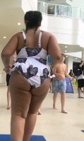 Chunky Spanish Girl Onepiece Swimsuit