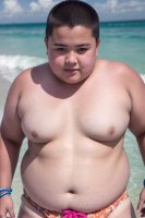 AI GEN chubby boys on the beach 2