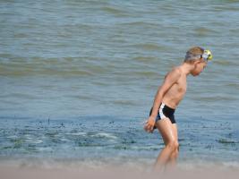 2017-311 Blond beach boy small swimsuit part 2