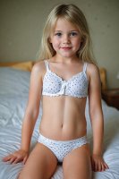 [AI Art] Little Cuties Modeling Their Underwear